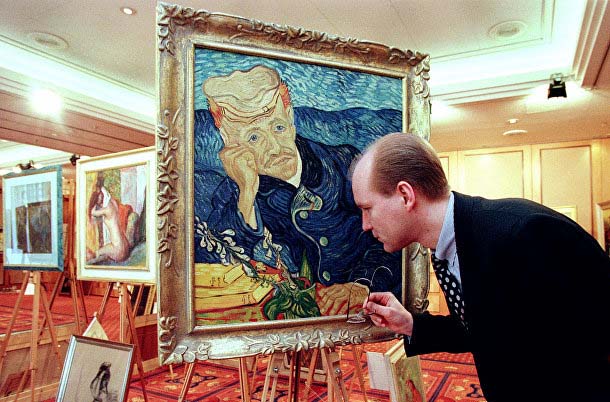 Christie's, Портрет доктора Гаше, Вінсент ван Гог